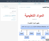 المواد التعليمية المواد التعليمية