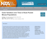 Color Variation over Time in Rock Pocket Mouse Populations Color Variation over Time in Rock Pocket Mouse Populations